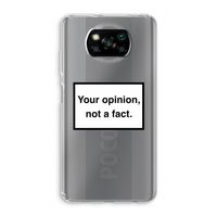Your opinion: Xiaomi Poco X3 NFC Transparant Hoesje