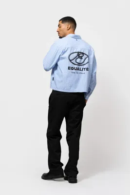 Equalité Arid Longsleeve Shirt Heren Blauw - Maat S - Kleur: Blauw | Soccerfanshop