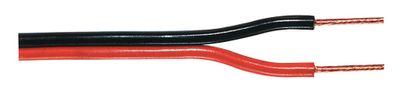 Tasker TASR-C102-2.50 Luidsprekerkabel Op Rol 2x 2.50 Mm² 100 M Zwart/rood