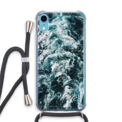 Zee golf: iPhone XR Transparant Hoesje met koord