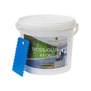 Lijm voor het plakken van mos 5 kg