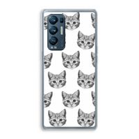Kitten: Oppo Find X3 Neo Transparant Hoesje Kitten: Oppo Find X3 Neo Transparant Hoesje