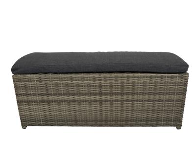 Qopps Aruba bijzetbank lichtgrijs