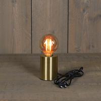 Tafellamp Goud - goud - metaal - IP20 schakelaar - 7.5 x 7.5 x 10 cm - Designlamp - thumbnail