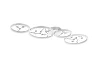 Trio Witte led plafonnièreGroovy 4-lichts - 642110431