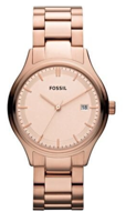 Horlogeband Fossil ES3162 Roestvrij staal (RVS) Rosé 18mm - thumbnail