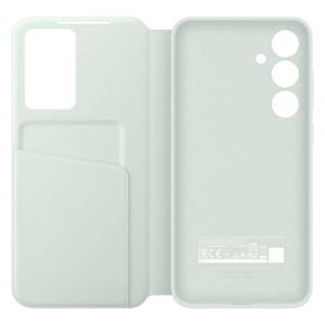 SamsungSmart View Wallet Case - voor Galaxy S24 FE Telefoonhoesje Groen