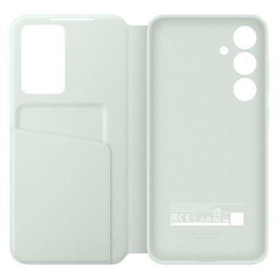 SamsungSmart View Wallet Case - voor Galaxy S24 FE Telefoonhoesje Groen