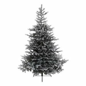 Kunst kerstboom Grandis fir 1038 tips met sneeuw 150 cm