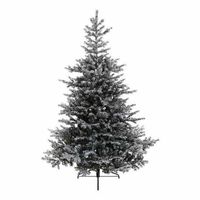 Kunst kerstboom Grandis fir 1038 tips met sneeuw 150 cm - thumbnail