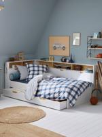 TRÉSOR multi-opberg kinderbed wit TRÉSOR multi-opberg kinderbed wit