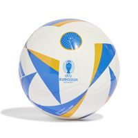 adidas EK 2024 Fussballliebe Club Voetbal Maat 5 Wit Blauw Geel - thumbnail