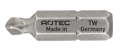Rotec Schroefbit TW 5 | L=25 | C6.3 | BASIC | 2 stuks - 815.00052