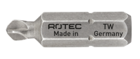 Rotec Schroefbit TW 2 | L=25 | C6.3 | BASIC | 2 stuks - 815.00022