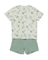 HEMA Kinder shortama palmbomen groen (groen)