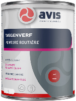 avis wegenverf rood 1 ltr - thumbnail