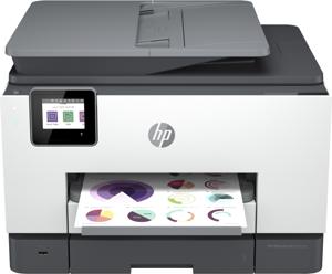 HP OfficeJet Pro HP 9022e All-in-One-printer, Printen, kopiëren, scannen, faxen, HP+; Geschikt voor HP Instant Ink; Printen vanaf telefoon of tablet; Automatische documentinvoer; Dubbelzijdig printen; Dubbelzijdig scannen; Scannen naar e-mail; Scannen naar PDF; USB-poort voorzijde; Touchscreen