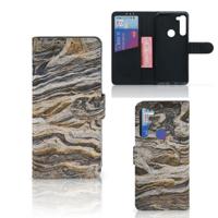 Motorola G8 Power | Bookcase | Steen | Portemonnee hoesje