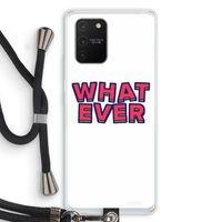 Whatever: Samsung Galaxy S10 Lite Transparant Hoesje met koord