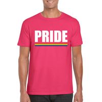 LGBT shirt roze Pride heren - thumbnail