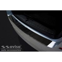 Echt 3D Carbon Bumper beschermer passend voor BMW 5-Serie F11 Touring 2010-2016 'Ribs' AV249260