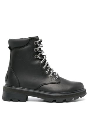 SOREL bottines Lennox en cuir - Noir