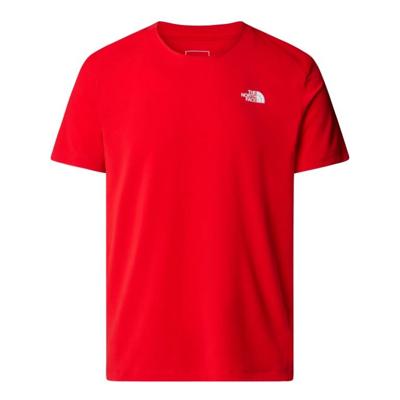 The North Face Lightning Alpine S/S T-shirt Heren High Risk Red M