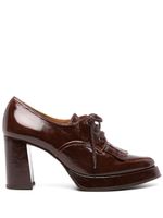 Chie Mihara mocassins Faiko 75 mm en cuir - Marron - thumbnail