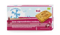 Haver volgranenkoeken cranberry bio