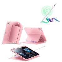 iPad Pro 11″ (2024) Flip Magnetic Case with Pencil Bundle - Pink