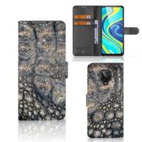 Xiaomi Redmi Note 9 Pro | Note 9S | Telefoonhoesje | Met pasjeshouder | Krokodillenprint