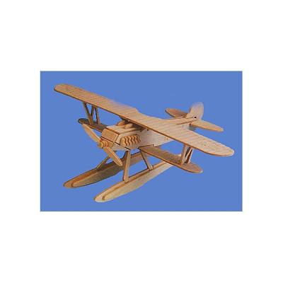 TF Creations Vliegtuig bouwpakket - Heikel 854 - triplex hout - watervliegtuig - 26 cm - speelgoed