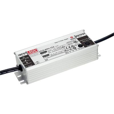 MW Mean Well LED Treiber LED-driver Constante spanning, Constante stroomsterkte 62.4 W 1.3 A 48 V/DC 3-in-1 dimmer, Montage op ontvlambare oppervlakken,