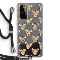 Tijger: OnePlus 9 Pro Transparant Hoesje met koord