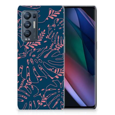 OPPO Find X3 Neo | TPU Case | Palm Leaves