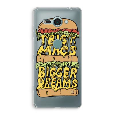 Big Macs Bigger Dreams: Sony Xperia XZ2 Compact Transparant Hoesje