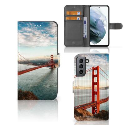 Samsung Galaxy S21 FE | Flip Cover | Golden Gate Bridge