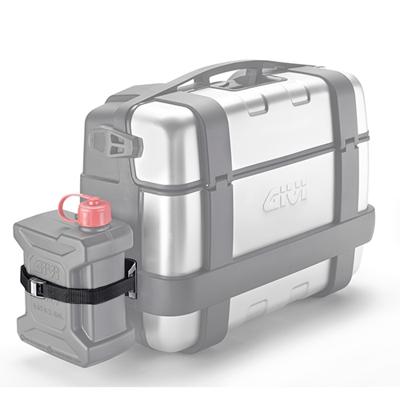 GIVI Inox jerrycan houder voor TRK33,TRK46, Trekker/Outback accessoires, E149