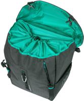 BASIL Fietstas discovery 365d l 20 liter 30 x 17 x 36 cm - zwart melee