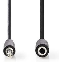 Stereo-Audiokabel met Volumeregeling | 3,5 mm Male - 3,5 mm Female | 1,0 m | Zwart [CAGB22090BK10]