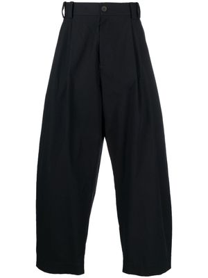 Studio Nicholson pantalon Yale à coupe ample - Bleu