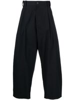 Studio Nicholson pantalon Yale à coupe ample - Bleu