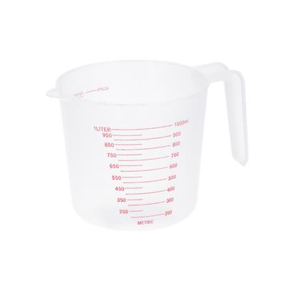 Basic Kunststof maatbeker 1l