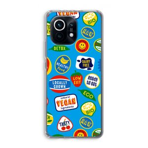 Fruitsticker: Xiaomi Mi 11 Transparant Hoesje