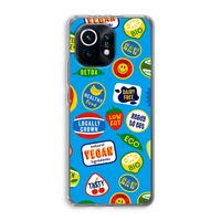 Fruitsticker: Xiaomi Mi 11 Transparant Hoesje