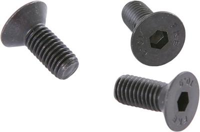 Bollard Screw m8 zinc black 3 pcs. 15mm
