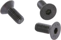 Bollard Screw m8 zinc black 3 pcs. 15mm