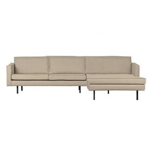 BePureHome Rodeo Chaise Longue Rechts - Bouclé - Beige