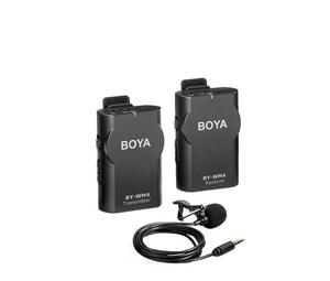 BOYA BY-WM4 Pro-K3 draadloze microfoon-set met zender en Apple Lightning-ontvanger voor iPhone