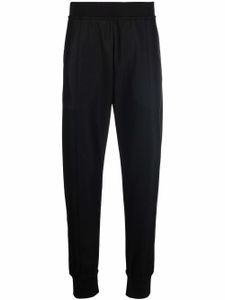 Jil Sander pantalon de jogging à taille élastiquée - Noir